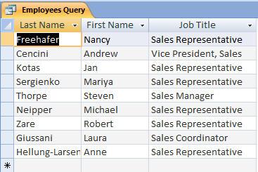 11 Forms, queries, and reports are all based upon data in one or more tables.