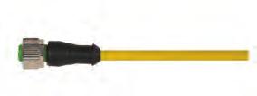 0 m 7000-40121-2340200 High Flex PUR 7000-40121-2340500 Y-distributor, M12 M12 Cable type Cable Length Jacket color 0.