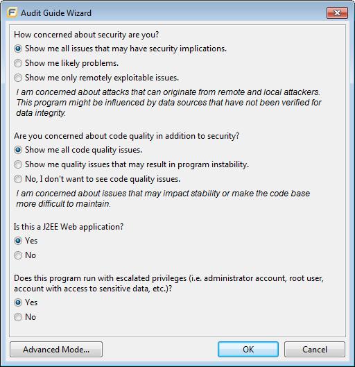 Chapter 3: Scan Results To use the Audit Guide: 1. Select Tools > Audit Guide. 2.