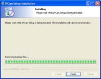 click Finish to complete the installation click Install