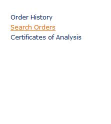 3. Retrieve order-related information Certificate of Analysis -