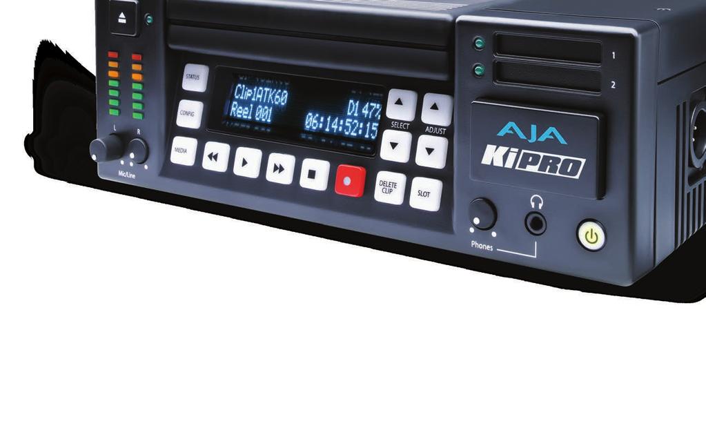 10-bit, full raster recording Connectivity Reliable storage media Remote configuration and operation Compared to 8-bit recording devices, 10-bit