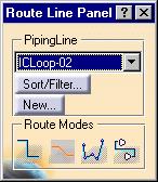 Routing a Piping Line or I & C Loop This task shows you how to create and route a piping line or I&C loop. A piping line (or I & C loop) can only be created under a Line ID.