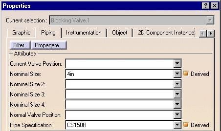 Propagate Object Properties This task shows you how to propagate an attribute change using the Properties dialog box.