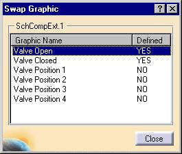 2. Click Swap Graphic. The Swap Graphic box displays.