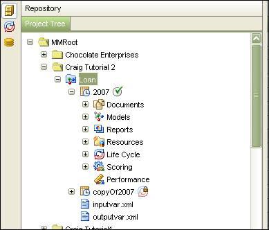 Integration with SAS Model Manager 95 Display 6.
