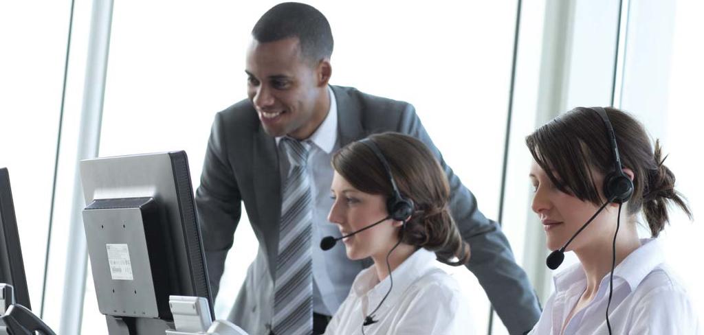 BUILT-IN CALL CENTRE SOLUTIONS - FOR PERFECT CUSTOMER SERVICE Whatever the size of your company, effi cient and courteous handling of telephone calls is a major factor in a successful business.