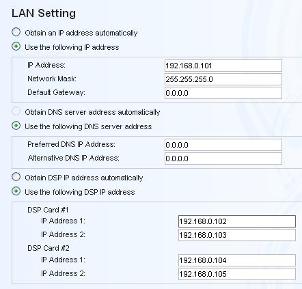4.1.1 Easy Setup Wizard When not using a DHCP server: a. Select Use the following IP address. b. Enter an IP address *1, Subnet Mask *2, and Default Gateway *1.