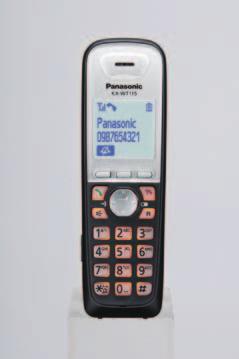 Storage Business Entry Model KX-WT115 Easy-to-Use Handset This entry-level, single-line model features a large, backlit 1.