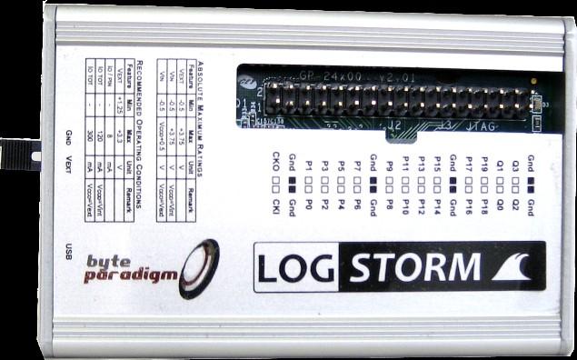 2.2 Minimum Host PC requirements LOG Storm connects to any PC using Microsoft Windows XP or Windows 7 operating systems (32-bit/64- bit) through a USB 2.0 port connector..net 4.