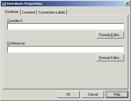Select Targets and Distribute Contacts with One Node Following is the Properties dialog box of the Distribute node: Figure 23: Distribute Properties - Distribute Tab Define Distribute node properties