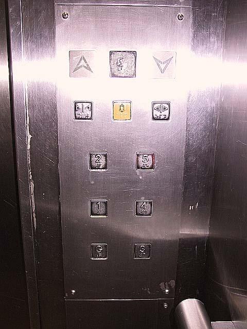 Good and Poor Design Examples Inside a lift at Yau