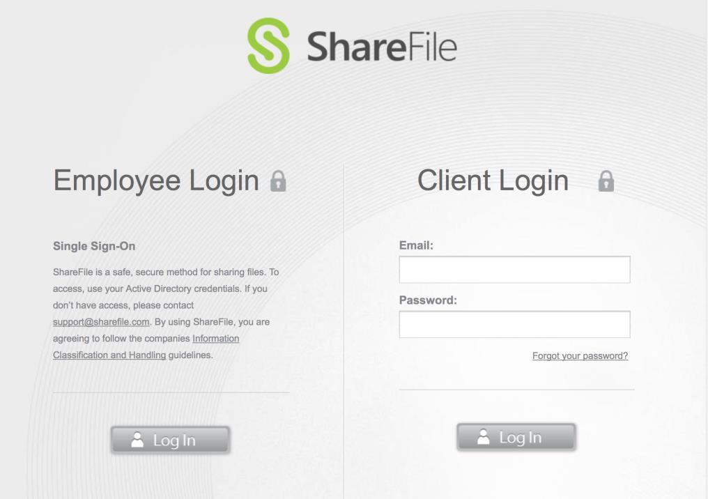 Document Sharing Require Client Login Restricts download by email address Clients accounts automatically created Requires username