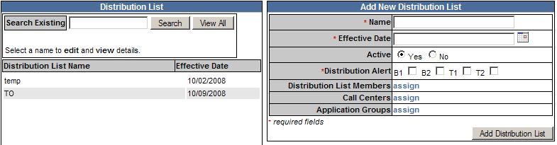 Distribution Lists Contact Center Advisor and Workforce Advisor have the ability to generate and distribute e- mail notifications to specified distribution lists (Figure 52).