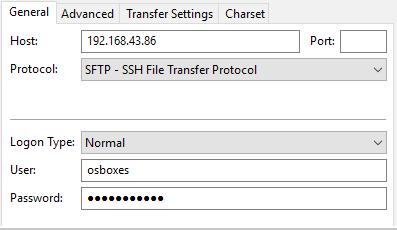 Now, we need to verify that an SSH connection can be made to Ubuntu. In our case, we will use the FileZilla program to open an SFTP connection to our VM.