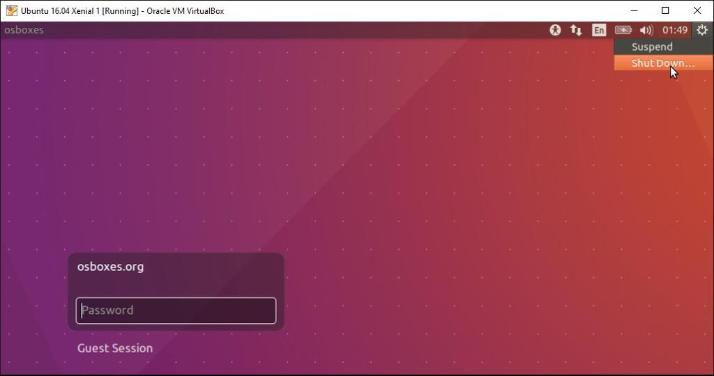 After installing the VirtualBox guest utilities, you can update the VM