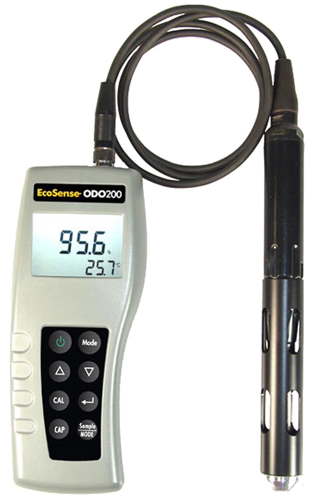 OPTICAL DO PORTABLE YSI EcoSense ODO200 Optical DO Accurate, economical, handheld dissolved oxygen measurements using optical technology.