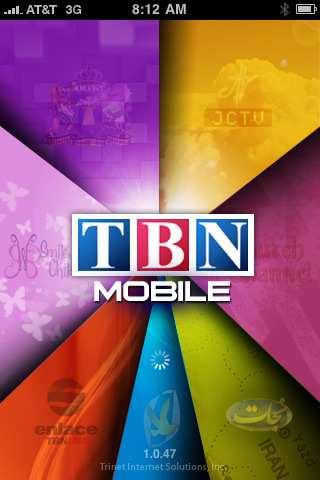 Trinity Broadcasting Network First live network streaming mobile application on itunes 1.