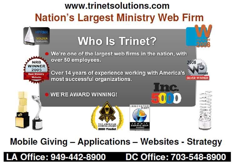 About Trinet / Speaker Info ron.weber@trinetsolutions.
