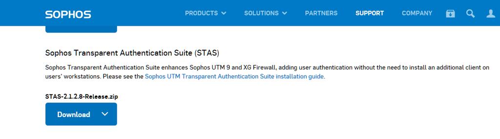 3 Installation This chapter provides a step-by-step guide to include Sophos Transparent Authentic ation Suite to Sophos UTM.