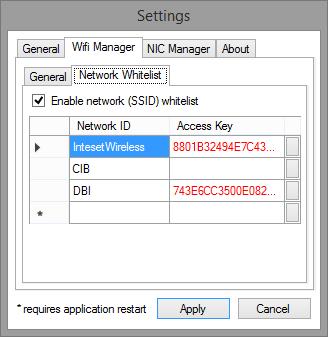 This feature is useful if there is no intention of using WiFi management.
