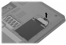 2. Lift the right side of the accessory cover until it detaches from the computer. 3. Remove the accessory cover.