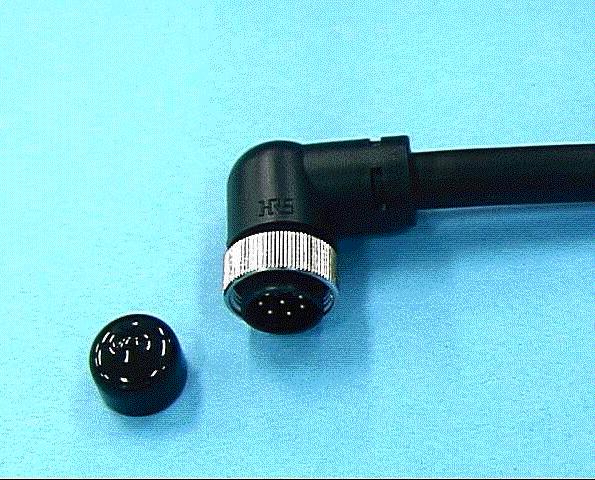 Addition to RM 15 Series! Waterproof right angle plug cable assemblies.