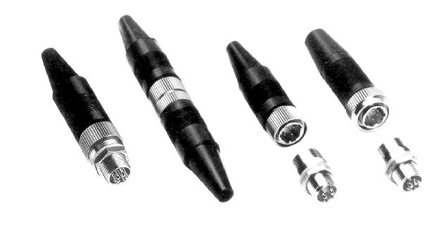 SR30 Series Type: Metal Lock type: Threaded coupling Number of positions : 4, 6, 7 Current rating: 1 A Max shell dia.: 15mm Applicable cables (outer dia./mm) : 4.3, 5.2, 5.5, 5.7, 6.