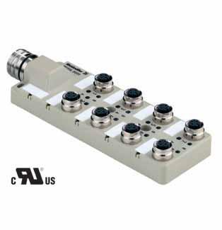 SAI distributor M12 with M23 with M23 outlet on front 54 26.8 16 4.5 18.8 4.