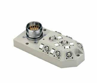 With M23/ M16 outlet SAI-4/8-M23 SAI distributor M18 with M23 48 39 31.3 13 73 100 40 23 Ø 4.