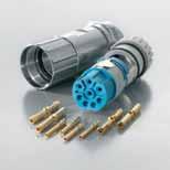 M23 connectors for crimping M23 connectors are easy to handle and operate.