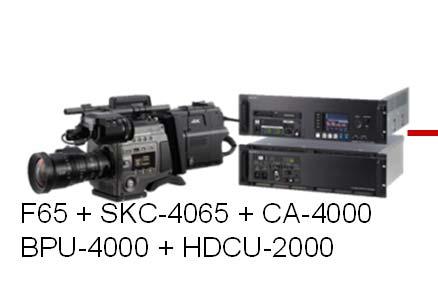 HDCU-2000 PMW-F55 + CA-4000 BPU-4000 + HDCU-2000 HDC-2500 +