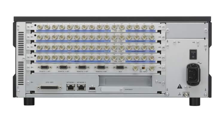 Multi Port AV Storage Unit PWS-4400 4K SDI IN (3G SDI 4) 4K SDI Input Monitor (3G SDI 4) 4K HD D/C OUT TC IN, OUT Digital Audio IN (AES/EBU) 1~8CH Example of Input board 4K SDI OUT2(3G SDI 4) 4K HD