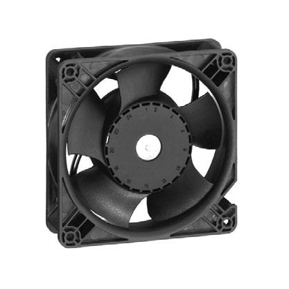 ebm-papst offers not only motor/blower assemblies but also radial fan packages that include the inlet ring, power connector and