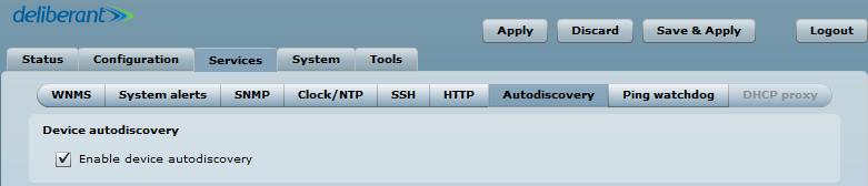 Figure 52 HTTP Settings Enable management through HTTP select tis option to enable or disable HTTP access to the device management. Port specify HTTP port. Standard HTTP port is 80.