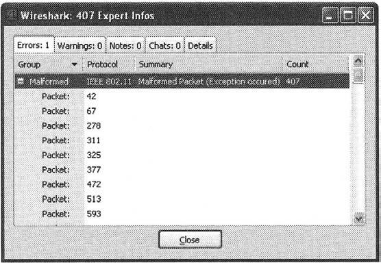 Wireless Sniffing with Wireshark Chapter 6 361 Tag Number and select Prepare a Filter Selected.