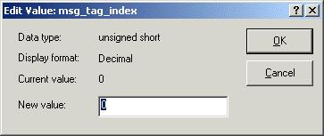 You can display the values in the watch list in either decimal or hexadecimal format by default. Set the Default Display Radix option in the Debugger Options to determine this behavior.