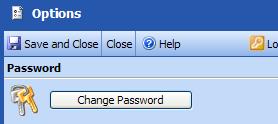 Change your Windows Password Click Change Password. You will be directed to a Web site set up by an administrator in your organization for this purpose.