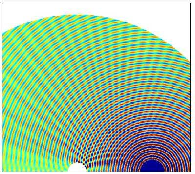 Ì Ø ÔÖÓÐÑ ¹ ÓÙ Ø «ÖØÓÒ ¾¹ Acoustic diffraction by a cylinder (2nd CAA Workshop, 1997) non-compact monopolar source scattering by the cylinder complex diffraction pattern sensitive to numerical