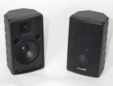 The I/O series loudspeakers from Community are lowprofile, compact enclosures outfitted with weather resistant polypropolene woofer cones and