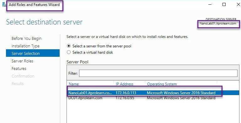 server role service From server manager add Role
