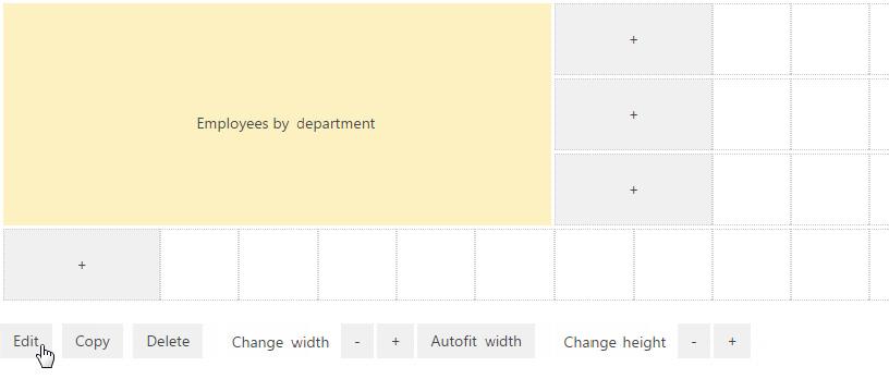 As a result, the dashboard component setup page of the corresponding type will open. Fig.