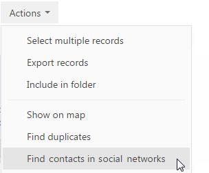User guide ATTENTION! This action can be performed only if at least one social network field on the contact page is filled in. 4.