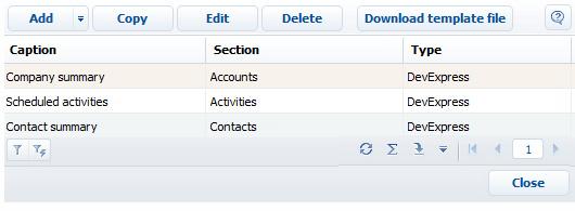USER ACCOUNT Use the [Type] field to select an external web-resource from the lookup, for example, Twitter or Google. This is a required field.