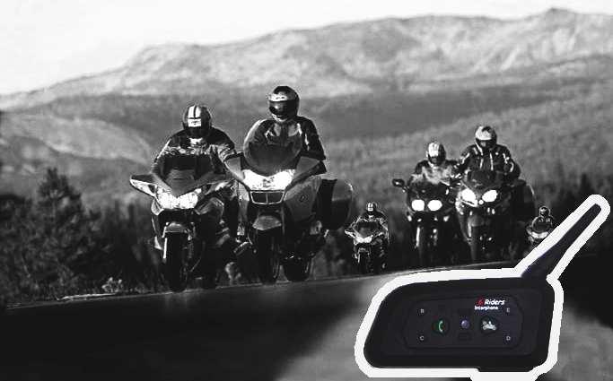 6 Riders motorcycle multi-interphone USER MANUAL Cool
