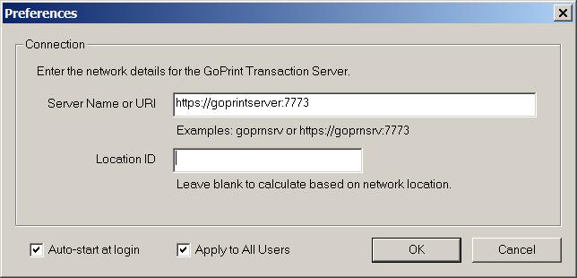 Web Client popup does not popup or screen is blank Cause 1: typically caused by an incorrect URL to the GTX was typed under Preferences when configuring the client.
