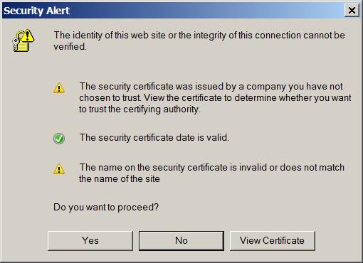 WEB CLIENT SELF-SIGNED CERTIFICATE 1.