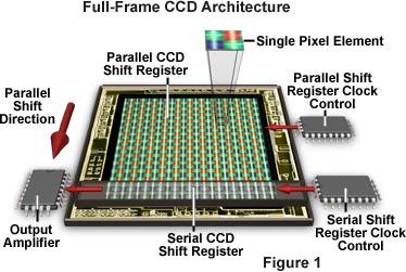 Film vs CCD Array CCD for