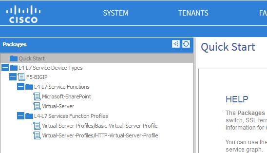 Integrating with Cisco APIC Figure 4: Verifying successful installation of the package Once the F5 iworkflow device package is successfully installed, you are ready to use Cisco APIC to deploy the