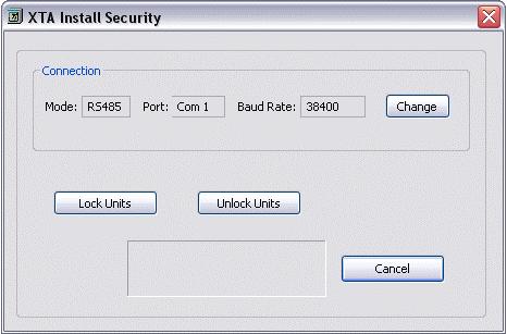 Locking the Unit Remotely Supplied with the DP6i is a remote locking program.